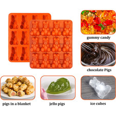 Oink Bites Little Pigs in a Blanket Silicone Mold (2-Pack) product image