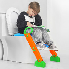 iMounTEK® Potty Training Toilet Seat with Step Stool Ladder product image