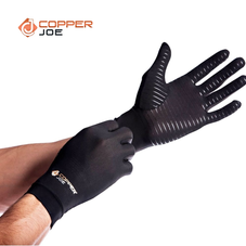Copper Joe® Copper-Infused Full-Finger Compression Arthritis Gloves (1-Pair) product image
