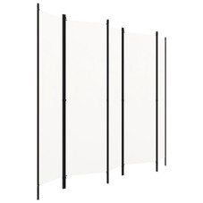 5-Panel Room Divider White 98.4"x70.9" product image