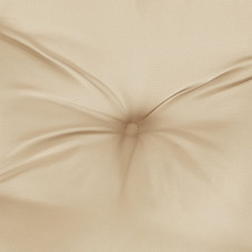 Garden Bench Cushion Beige 47.2"x(19.7"+19.7")x2.8" Oxford Fabric product image