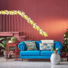 9ft Pre-lit Snowy Christmas Garland with Berries  product image 9ft Pre-lit Snowy Christmas Garland with Berries  product image