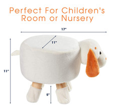 Cheer Collection Kids' Mini Padded Animal Footrest product image