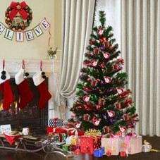 5ft Pre-Lit Fiber Optic PVC Christmas Tree  product image 5ft Pre-Lit Fiber Optic PVC Christmas Tree  product image