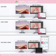 MCY 12-in-1 Triple Display Laptop USB-C Docking Station product image