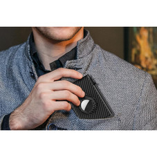 Leather Minimalist Smart Wallet for AirTag product image