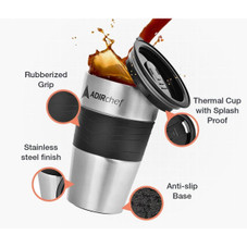 15-Ounce Travel Coffee Mug with Lid, Assorted (3-Pack) product image