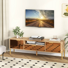 Mirrored TV Stand with Storage Space product image