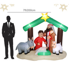 6-Foot Inflatable Nativity Scene product image