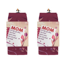 Greeting Card with Fun Crew Length Novelty Socks (2-Pack) product image
