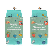 Greeting Card with Fun Crew Length Novelty Socks (2-Pack) product image