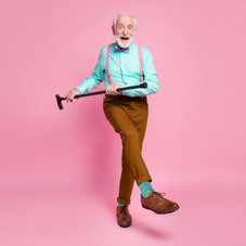 Greeting Card with Fun Crew Length Novelty Socks (2-Pack) product image