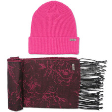 Nicole Miller New York Hanging Scarf and Beanie Set product image