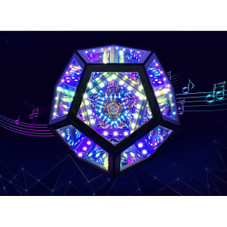 3D Dodecahedron Infinity Mirror Light (2-Pack) product image