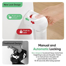 Likzest Retractable Mesh Baby and Pet Gate product image