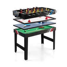 49" 4-in-1 Foosball and Pool Combo Game Table product image