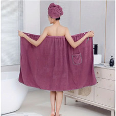 Bath Towel Wrap & Hair Towel Wrap Set product image