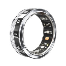 Smart Ring Fitness Tracker Rate Monitor Sleep Recorder Activity Reminder with Charging Case,IP68 Waterproof(9#) product image Smart Ring Fitness Tracker Rate Monitor Sleep Recorder Activity Reminder with Charging Case,IP68 Waterproof(9#) product image