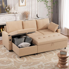 3-in-1 Convertible Sleeper Sofa  product image