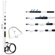 18-Foot Telescoping Pressure Washer Extension Wand Kit product image