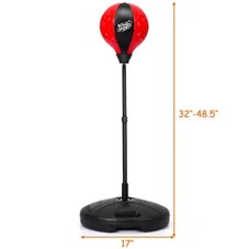 Kids' Adjustable Punching Bag Set with Boxing Gloves product image
