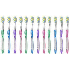 Colgate Twister Soft Toothbrush with Tongue Cleaner (12-Pack) product image