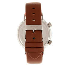 Simplify® The 3300 Leather-Band Watch product image