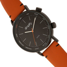 Simplify® The 3300 Leather-Band Watch product image