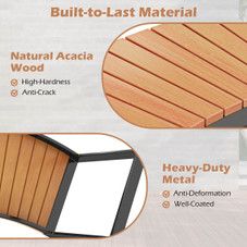 Curved 2-Person Patio Bench  product image
