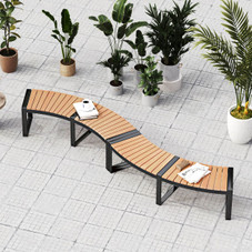 Curved 2-Person Patio Bench  product image