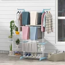 4-Tier Collapsible Dry Clothing Rack product image