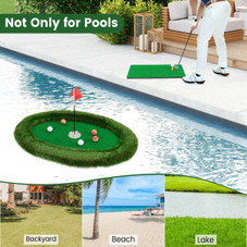 Oval Floating Golf Green Set  product image