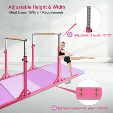 Kids Adjustable Double-Parallel Gymnastics Bars  product image