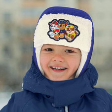 Nickelodeon Boys' Paw Patrol Trapper Hat & Mittens Set (Ages 2-4) product image