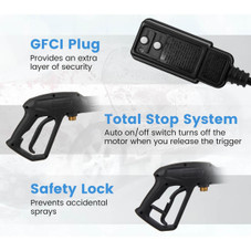 2300-PSI 1.8-GPM Electric Pressure Washer with Wheels & 5 Quick Connect Nozzles product image