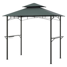 Outdoor Double-Tiered 8 x 5-Foot Grill Gazebo Canopy  product image Outdoor Double-Tiered 8 x 5-Foot Grill Gazebo Canopy  product image
