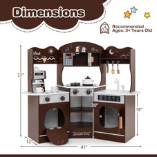 Corner Kitchen Playset with Washing Machine product image