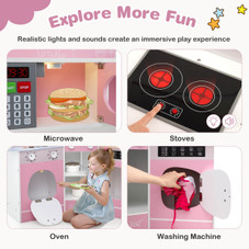 Corner Kitchen Playset with Washing Machine product image