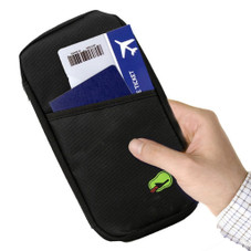 Water-Resistant Travel Zipper Case for Passport, Phone, Cards and More product image