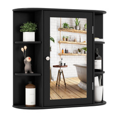 Mirrored Wall-Mounted Bathroom Vanity product image