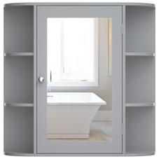 Mirrored Wall-Mounted Bathroom Vanity product image