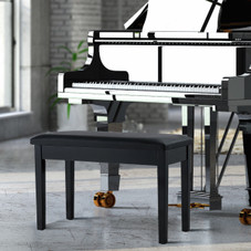 Padded PU Leather Duet Piano Bench product image