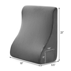 Bed Wedge Pillow with Side Pockets product image