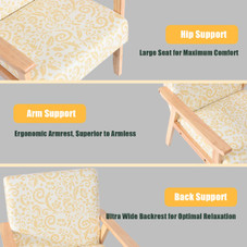 Modern Upholstered Accent Lounge Chair product image Modern Upholstered Accent Lounge Chair product image