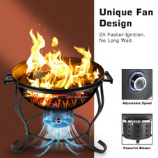 17-Inch Charcoal BBQ and Fire Pit product image