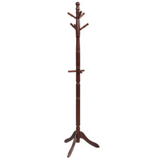 Height-Adjustable Entryway Coat Stand with 9 Hooks product image
