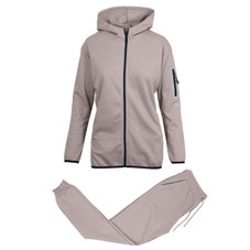 Women’s Fleece Zippered Hoodie and Jogger Set product image