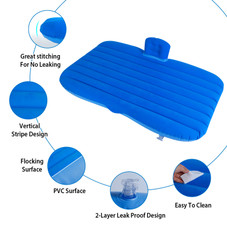 LakeForest® Inflatable Car Backseat Mattress with 12V Air Pump product image