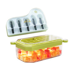 Piano Key Ice Cube and Popsicle Mold Set with Bi-Fold Single-Layer Ice Lattice product image