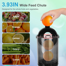 Wide Feed Chute Electric Juicer Extractor Machine product image